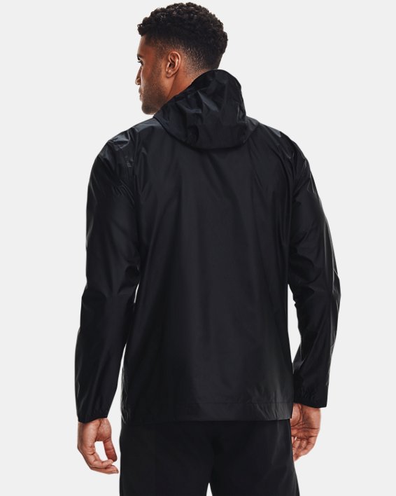 Men's UA Stormproof Cloudstrike Shell Jacket, Black, pdpMainDesktop image number 1